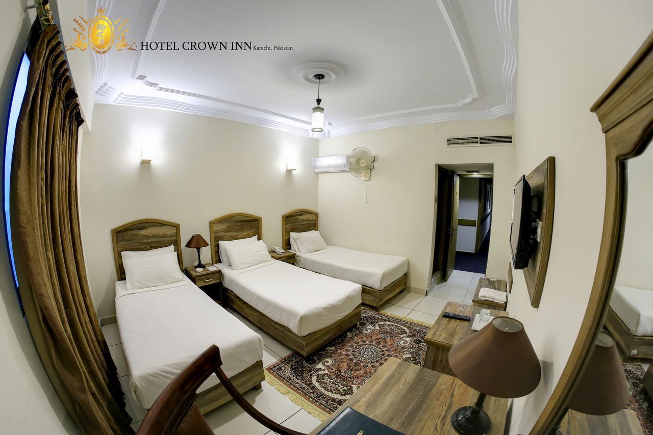 Hotel Crown Inn Carachi Exterior foto