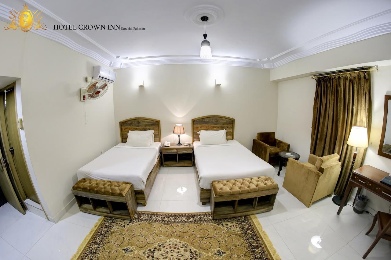 Hotel Crown Inn Carachi Exterior foto