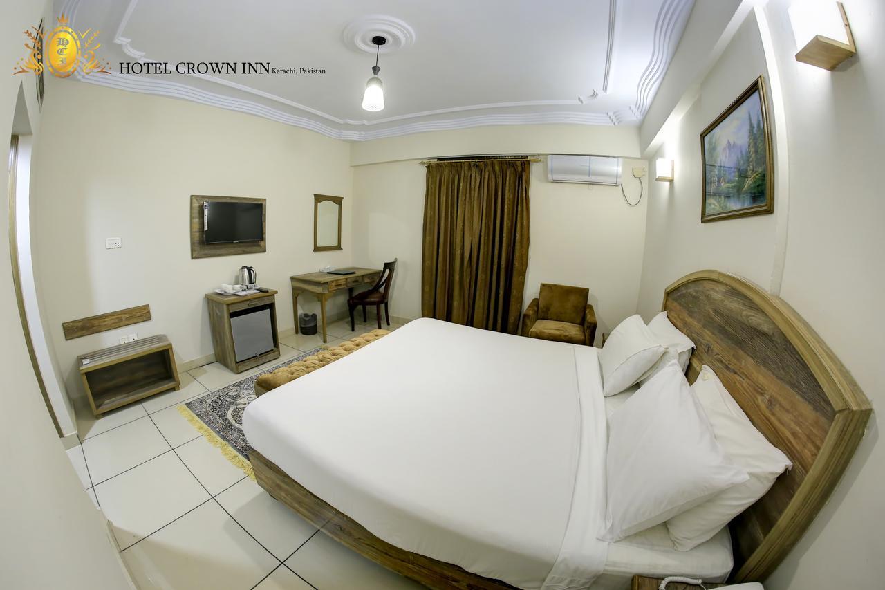 Hotel Crown Inn Carachi Exterior foto